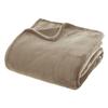 Fleece Blanket 180 X 230 Cm Atmosphera - Linen