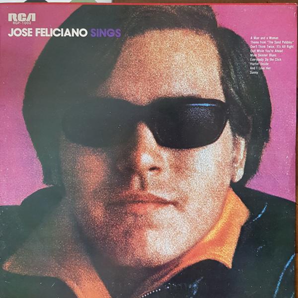 Виниловая пластинка JOSE FELICIANO Jose Feliciano Sings RGP1002 RCA CAMDEN 1972 Япония Рок Б/у