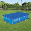 4-season Cover for Rectangular Frame Pool - BESTWAY - Blue