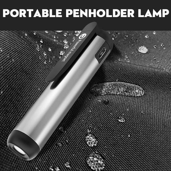 LED Torchlight IPX4 Waterproof High Brightness Long Irradiation Distance Multiple Lighting Modes Compact Size Portable Handheld LED Flashlight