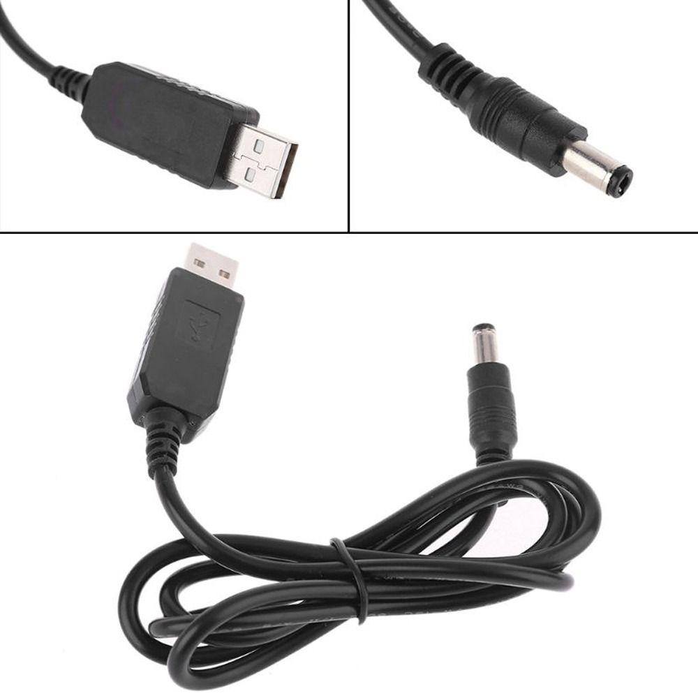 USB Port 5.5*2.1mm Jack DC 5V to 12V Boost Line USB Extension Cable Boost Converter Step-up Cord