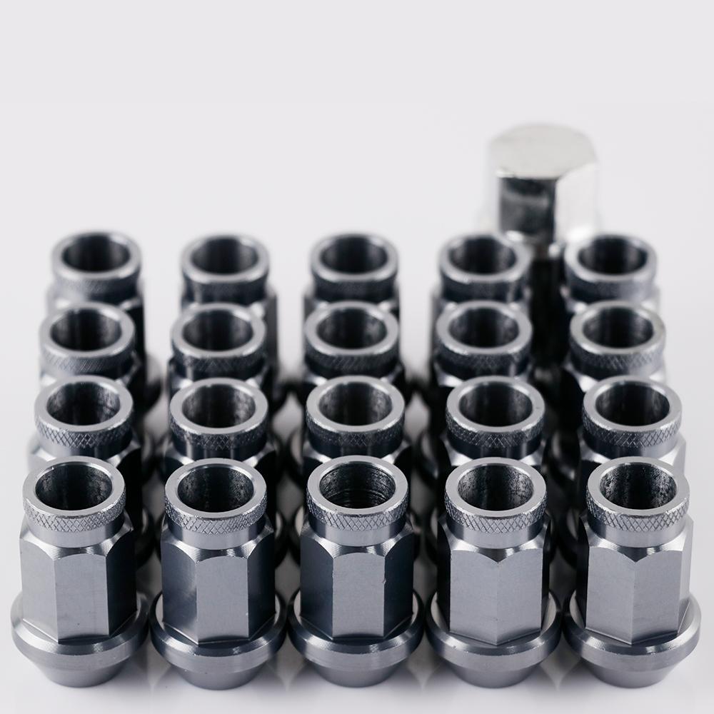 jdm 40mm Racing Light Weight Aluminum Wheel Rim Lug Nuts M12*1.25 M12*1.5 20pcs/set