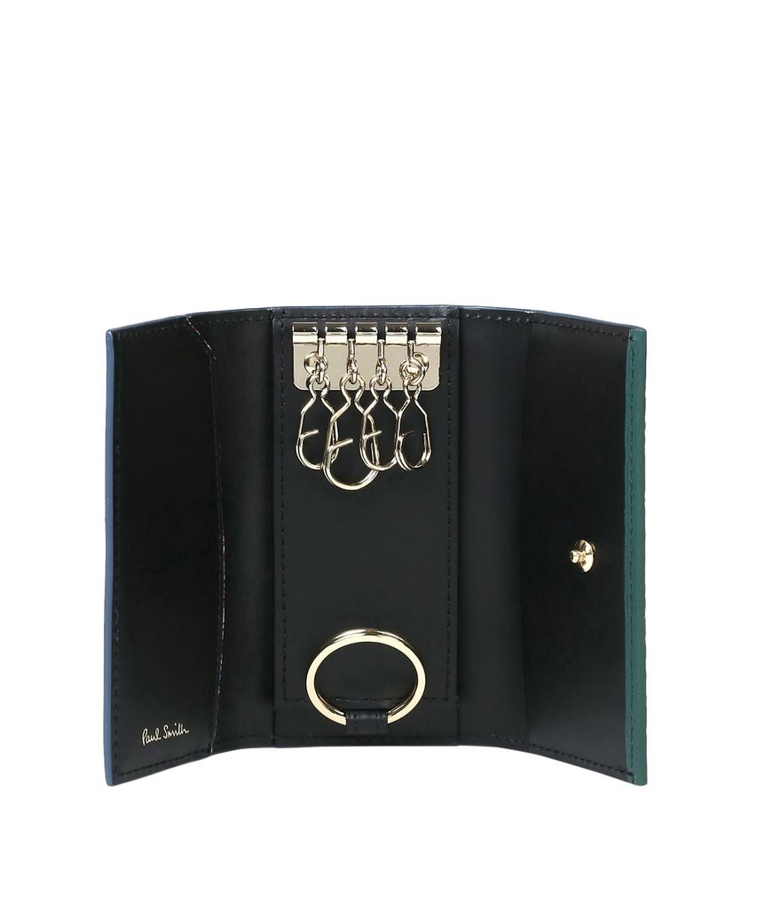 Paul Smith Dark Green Key Case 553408P044490F Men's