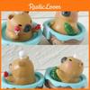 Bathing Capybara Tumbler Toy Pvc Action Figures Model Decoration Kids Gifts