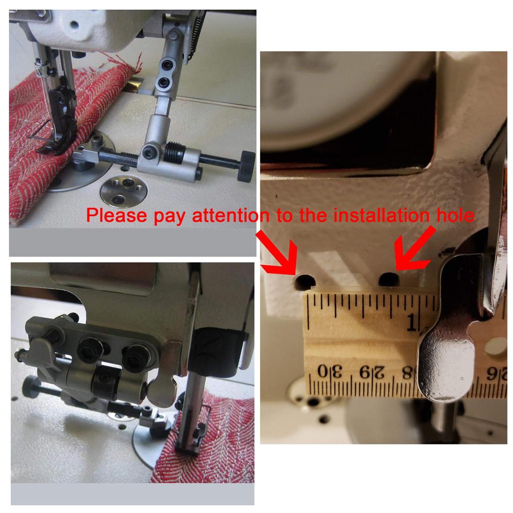 1 Set of Hanging Edge Guide Accessories for Industrial Step Sewing Machine