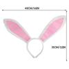 Пасхальная повязка на голову с ушками животных, плюшевая повязка на голову, костюм на день рождения, подарок для детей, девочек