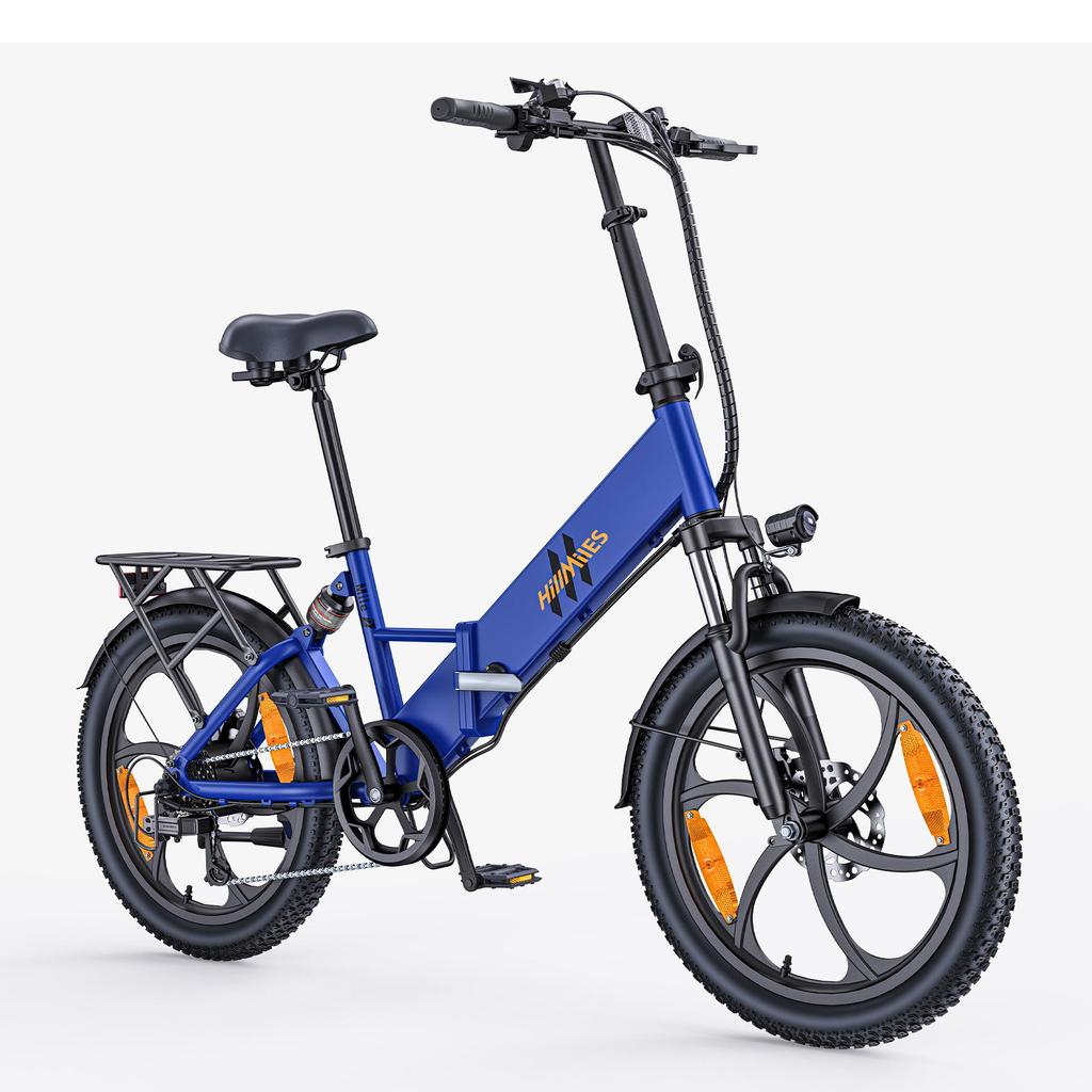 Hillmiles Mile 2 Складной электрический велосипед для городской езды 36V13Ah Аккумулятор 250W Двигатель 150KG Макс. Нагрузка 20-дюймовые колеса Электровелосипед для взрослых