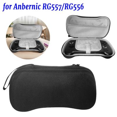 Для портативных консолей Anbernic RG557/RG556 Сумка для переноски с сетчатым карманом Чехол для переноски игровой консоли Защита от царапин Сумка для хранения на открытом воздухе