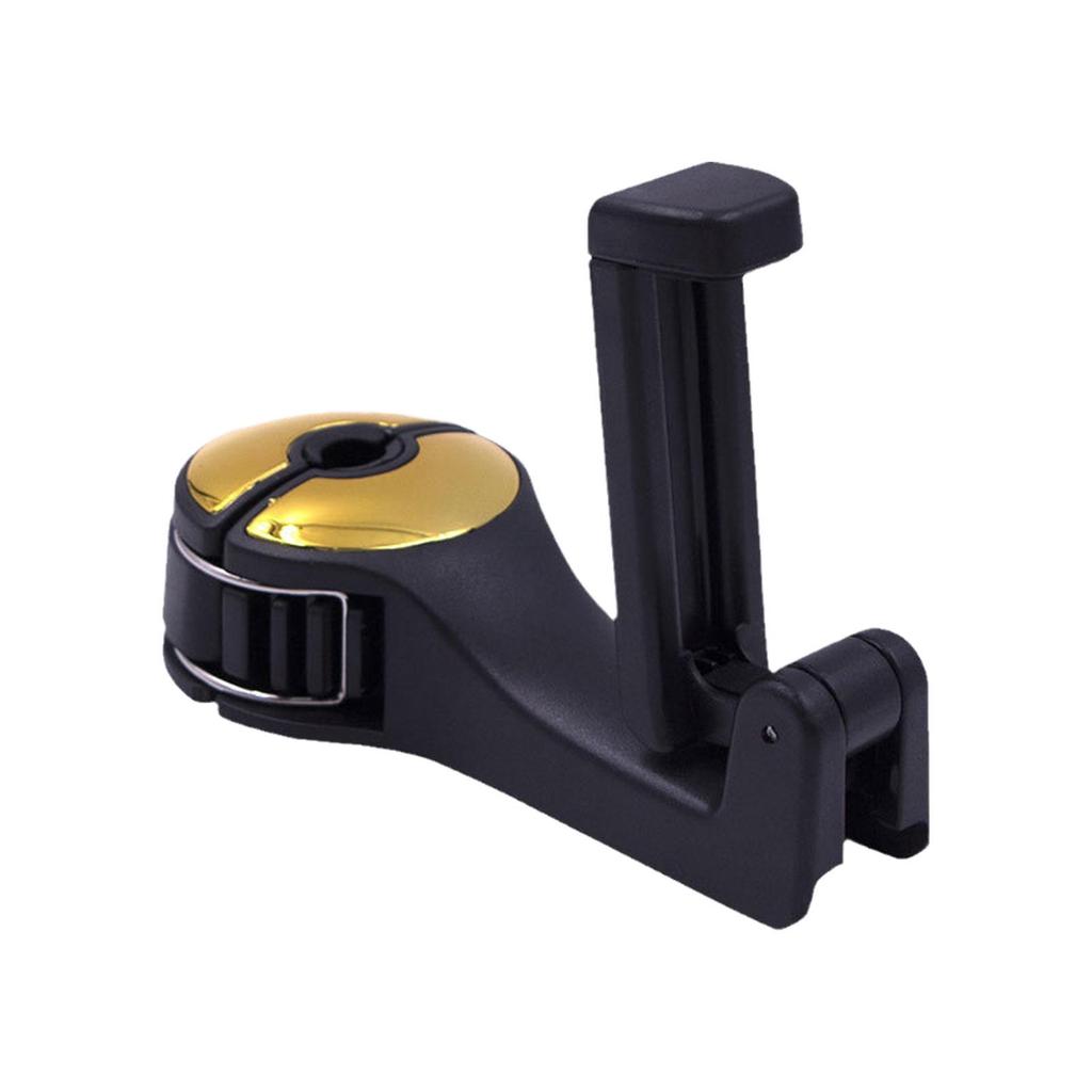 Car Back Seat Hook W/ Phone Holder & Bracket - 360. Mobile Headrest Multi-functional Seat Car H P5I6