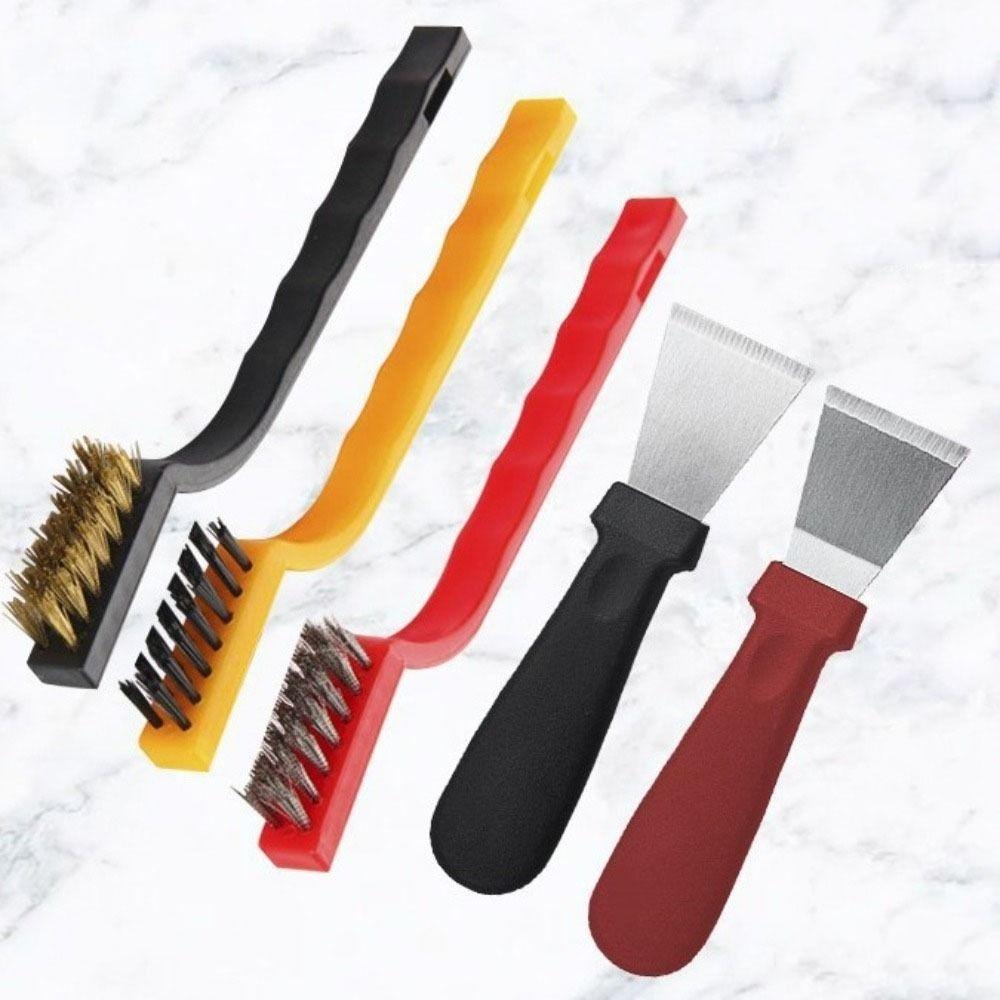 11Pcs Strong Decontamination Wire Brush and Shovel Set Kitchen Cleaning Brush Kit  Cleaning Supplies