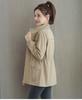 Women's Slimming Trench Coat with Stand Collar - 2024 Spring/Autumn Fashion