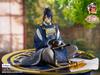 Kuji Minna no Kuji Touken Ranbu ONLINE ~Jin Sono Go с подставкой для лапши~ Приз Последнего Шанса 10-летнего Юбилея: Миказуки Муннечика Расслабляющая версия. Фигурка-стоппер для лапши