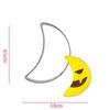 Food Grade Ghost Bat Baking Molds 3D Biscuit Mold Easy to Clean Halloween Cookie Mold  Pastry