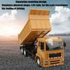Световая музыка с дистанционным управлением Инженерный автомобиль Перезаряжаемый самосвал с дистанционным управлением