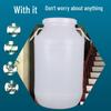 ZISIZ Утолщенное бытовое пластиковое ведро для хранения пищевых продуктов