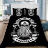 Viking Northern Cthulhu Mystical 3D Printed Bedding Set Cozy Soft Duvet Cover King Queen Twin Size Birthday Gift Bedroom Decor