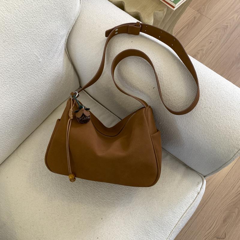 Ретро и простая сумка-пельмень под мышкой для поездок на работу, одноплечная ручная сумка кроссбоди