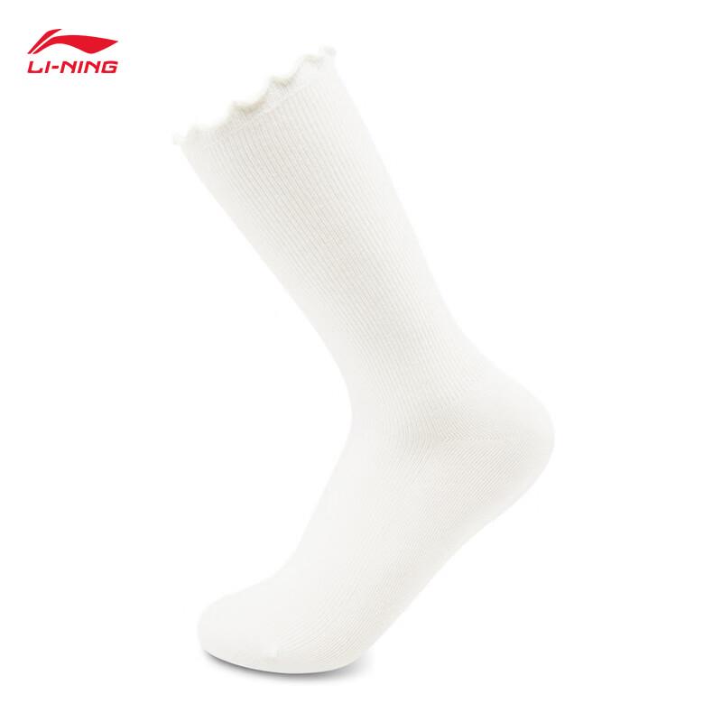 Li-Ning Женские спортивные носки средней длины 2026 Cloud AWLW068