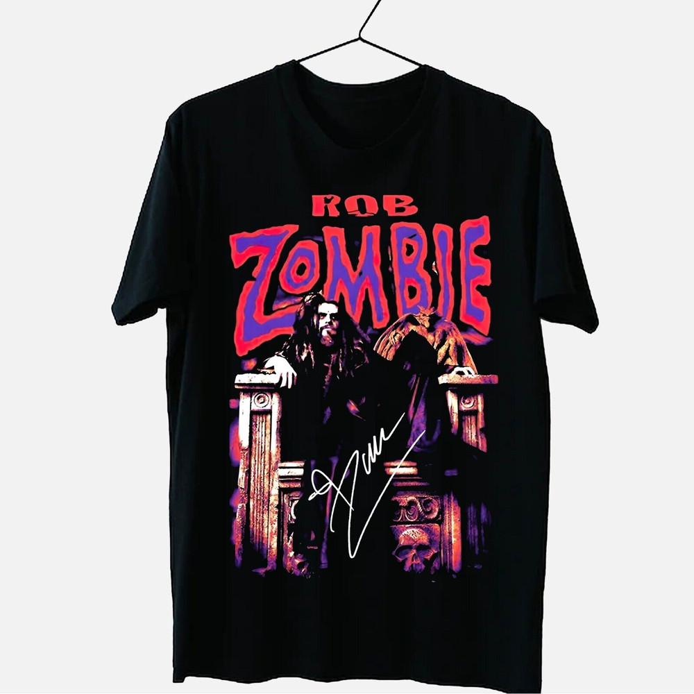 Унисекс футболка Rob Zombie Полный размер S-5XL Унисекс футболка