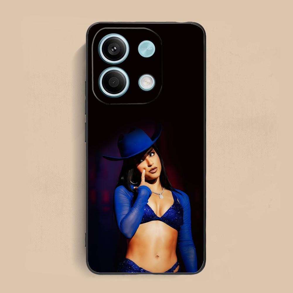 Модный матовый чехол из ТПУ Becky G для мобильного телефона Xiaomi Redmi Note 14 13 12 11 S Pro Plus 4G 5G, цветная печатная крышка