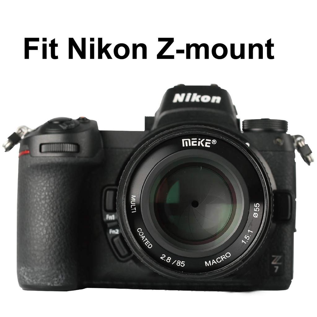 Meike 85mm Macro Manual Focus for Nikon Z Mount for Nikon Z F2.8 APS-C