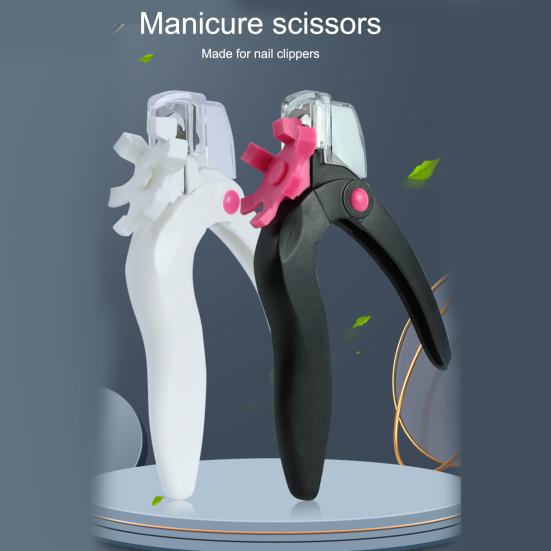 Машинка для стрижки ногтей Эргономичный дизайн Антиокислительный маникюрный проект Искусственный накладной триммер для резки кончиков ногтей