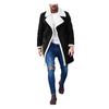 Men Winter Warm Turndown Neck Soft for Windproof Soft Coat  Jacket