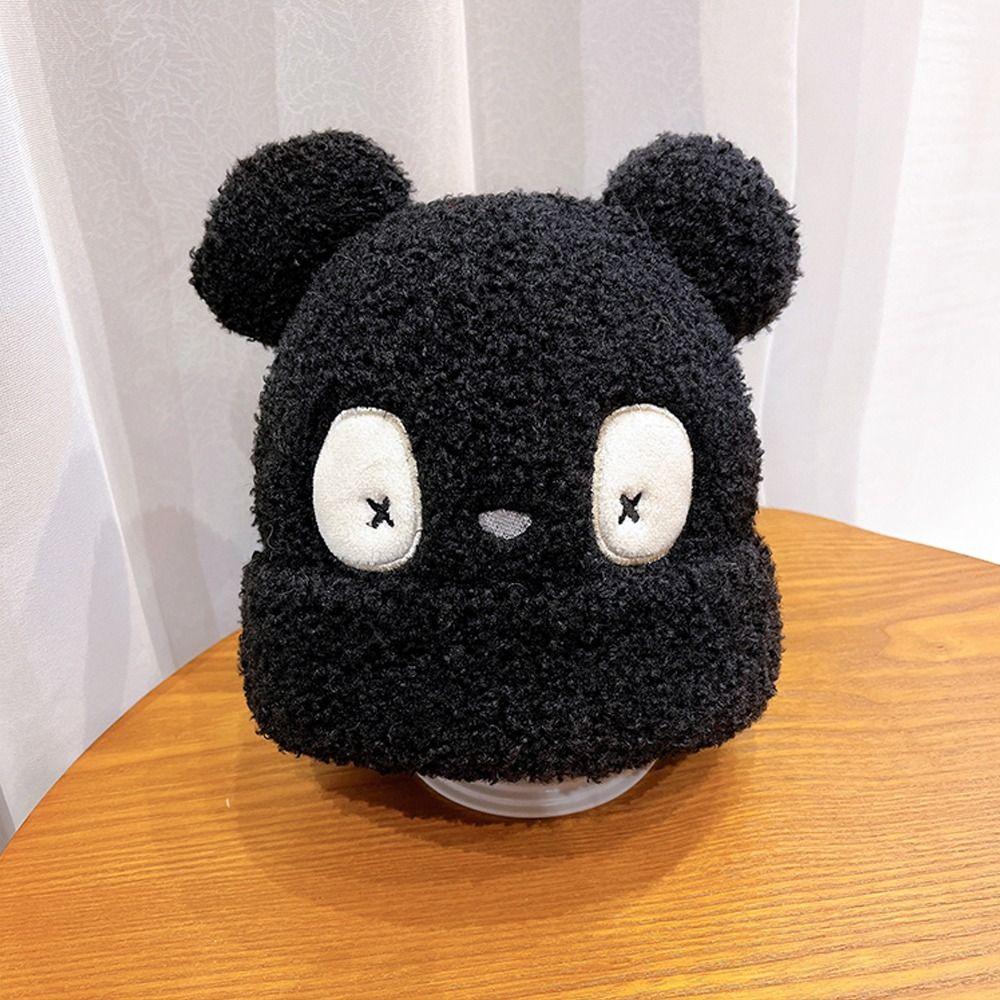 Autumn Winter Panda Ears Hat Warm Knitted Hat Fashion Ski Hat for Children