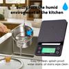 5/3kg Portable Kitchen Scales High Precision Measuring LCD Electronic Digital Kitchen Scale 0.1g Drip Coffee Scale with Timer