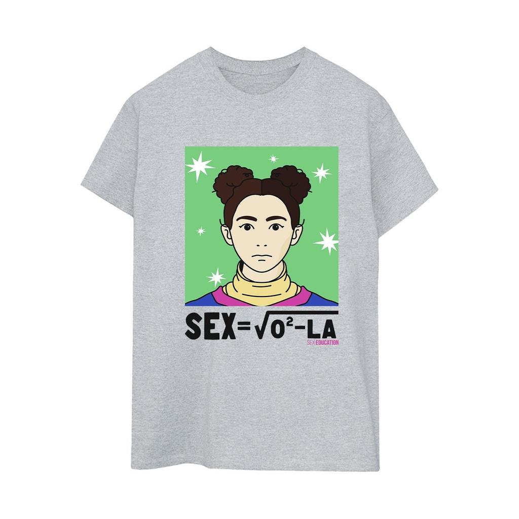 Netflix Womens/Ladies Sex Education Ola Sex Equation Cotton Boyfriend T-Shirt