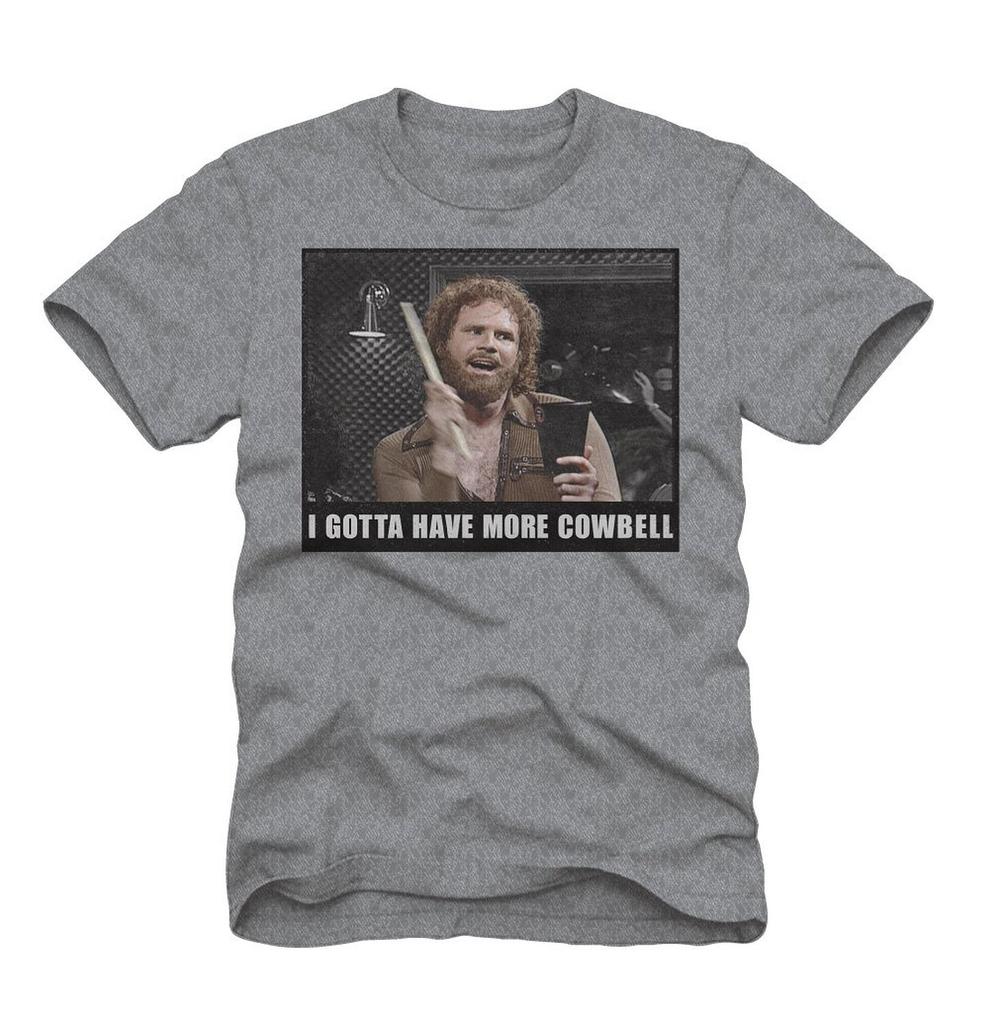 Saturday Night Live SNL GOTTA HAVE MORE COWBELL PHOTO T-Shirt 100% Authentic