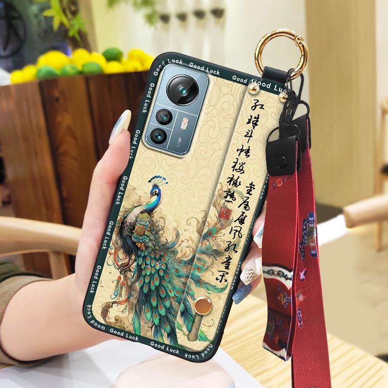 Kickstand Protective Phone Case For Blackview A85 Wrist Strap Dirt-resistant Soft case Back Cover Phone Holder Anti-dust