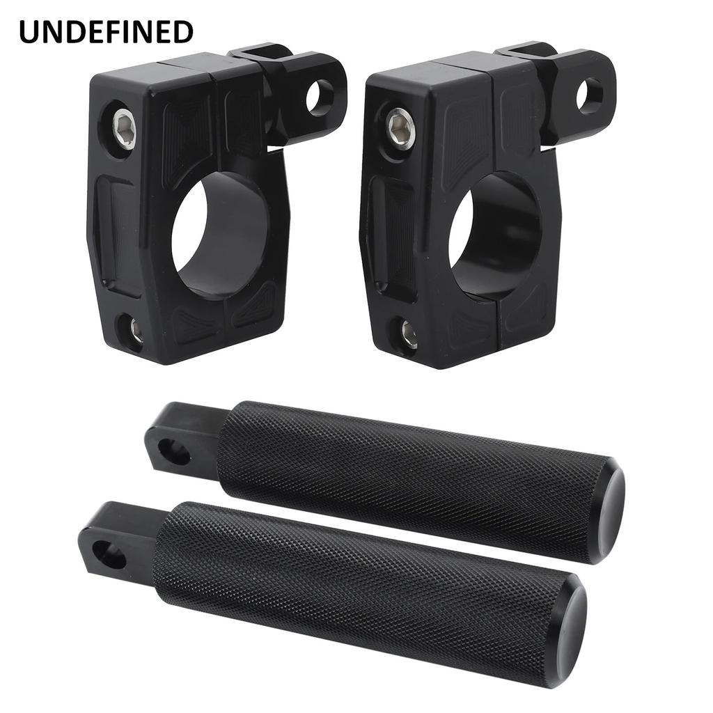 Регулируемые подножки для шоссе, 38 мм, 1,5 дюйма, Chopper Bobber, защита двигателя, подставка для ног, крепление для Honda Harley Sportster Dyna