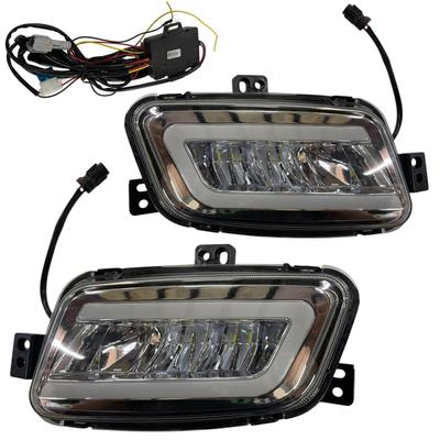 Fog Lamp Set for Ford Endeavour, Halogen Yellow, 2015-2022 Models F630