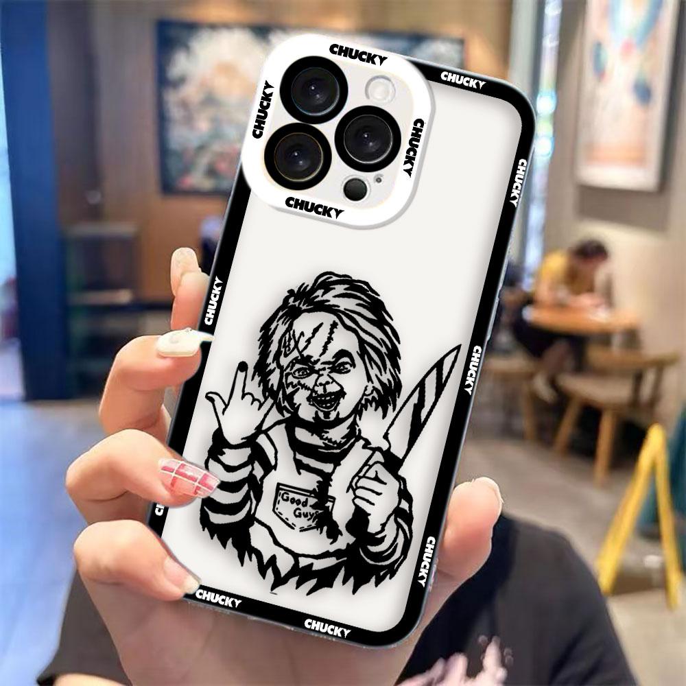 Прозрачный чехол для телефона Charles Lee Ray Chucky Doll Для VIVO Y400 Y100 Y75 Y51 Y50 Y36 Y35 Y28 Y22S Y21 Y20 Y19S Y17S Y16 Y15S Y04 Чехол
