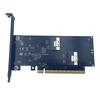 Радиатор для карты расширения GPU SFF-8654 8i PCIe Split Adapter Двойное питание (PCIe + 6PIN DC) для внешней видеокарты
