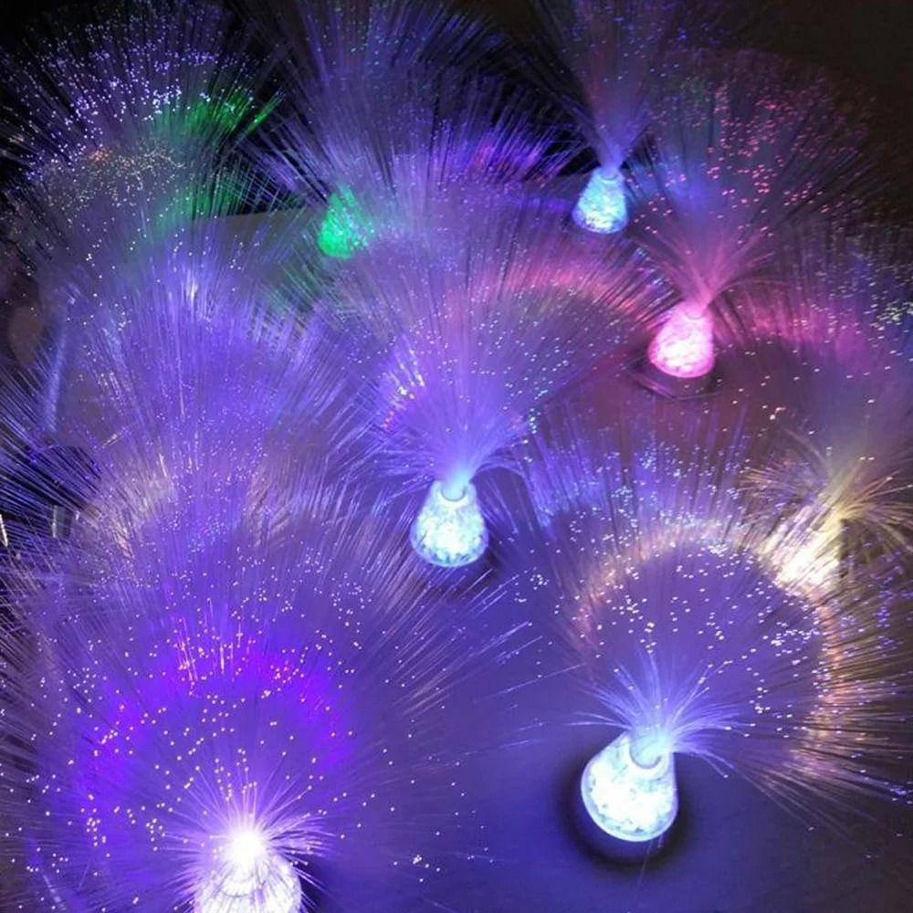 Luminous LED Fiber Optic Lamp Creative Atmosphere Lamp Desktop Light  Children Baby Bedroom