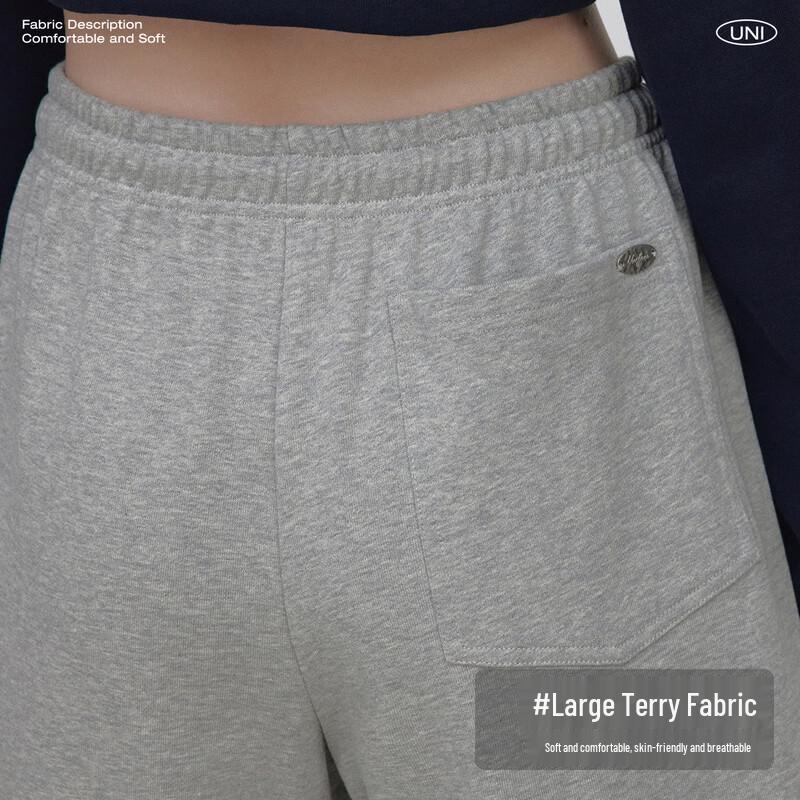 unifree Loose Fit Straight Leg Casual Pants