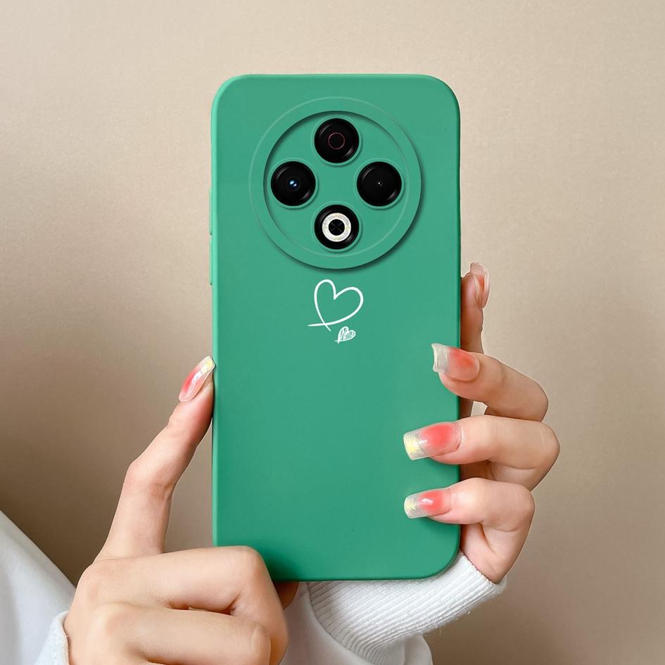 Hot Phone Case For Tecno Spark GO 1 2025 Pop 9 Camon 30S Sprak 20 30 Pro 30C 4G 5G Super Shockproof Soft Silicone Sweet Love Heart New Cover For Tecno