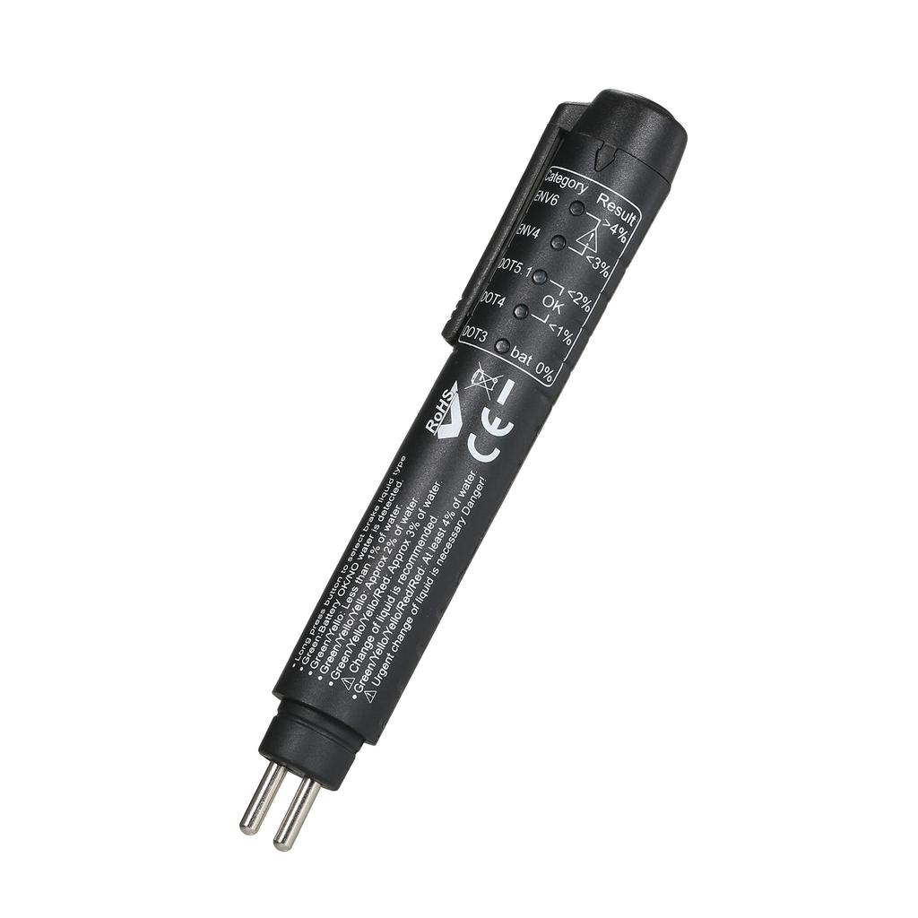 Тестер тормозной жидкости Pen Test DOT3 DOT4 DOT5.1 ENV6 ENV4 Тормозные жидкости с 5 светодиодными индикаторами