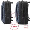 Business Backpack for A4 Size Compatible with Inch 2 Air 17L Capacity Expansion Reflector Setup Rucksack Black H42 X W27 X D14cm [Ace Gene] Men,