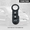 3-Button Remote Key Fob Rubber Key Pads For Fiat 500 500L 500X 2007-2020