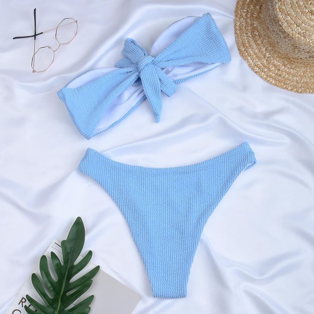 Женский купальник Женский микробикини Сексуальный купальник Женский комплект бикини бандо Купальный костюм Купальники Пляжная одежда Комплект бикини EMA