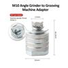 M10 Angle Grinder To Grooving Machine Adapter Quick Change Slotter Adapter Conversion Head Attachment Angle Grinder