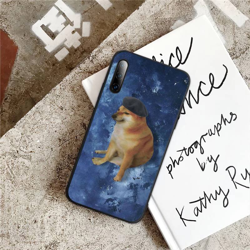 Funny Dog Cheems Phone Case For Samsung A70 A50 A30 A20 A10 A30S A50S A51 A71 A52 A72 A 70 50 30 S 50S Case Cover