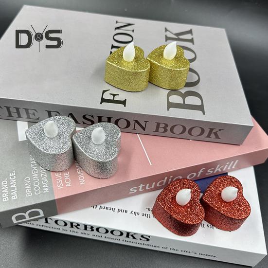 12 Pack Battery Operated Tea Light Candles Flickering Flameless LED Candle Lights Realistic Wicks Tabletop Lamp Decoration