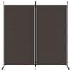 VidaXL Cloison de Séparation 2 Panneaux Séparateur de Pièce Pliable Diviseur Écran d'Intimité Paravent Décoration Salon 350259