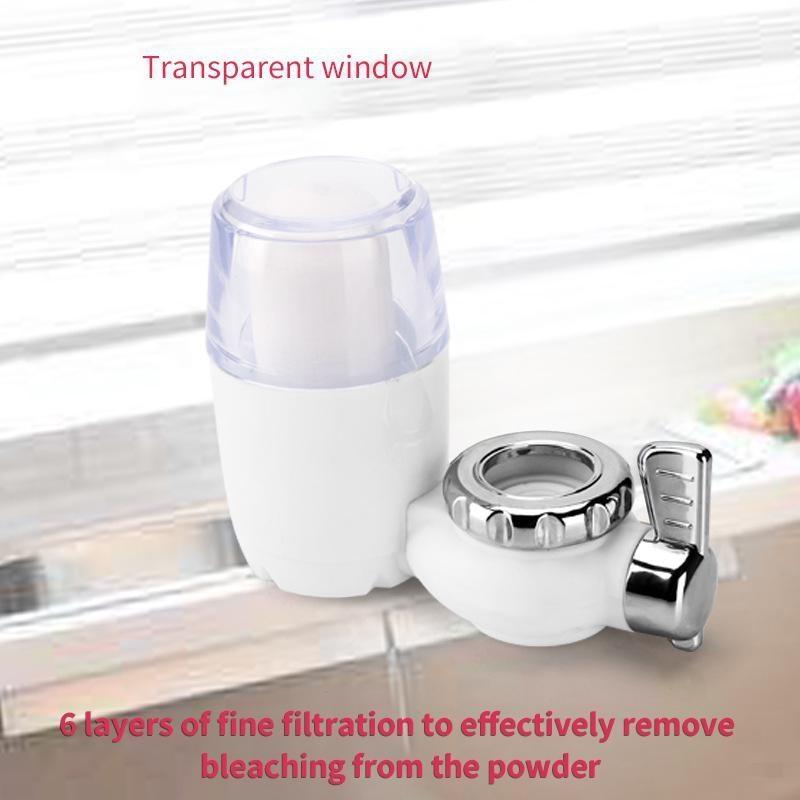 1PC Household Faucet Water Filter,Ceramic 5-layer Cartridge, Reusable Faucet Water Filter, Kitchen Accessories