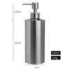 Stainless Steel Hand Wash Dispenser Portable Anti-rust Replacement Washable Home Bathroom Toilet Bottle Container Accessories