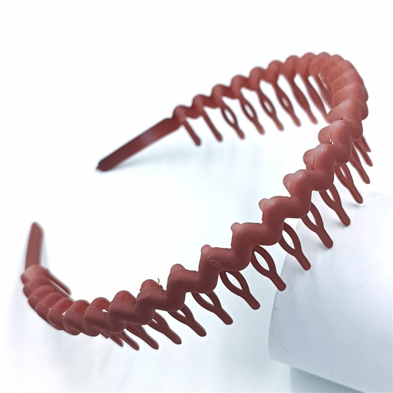 Корейские аксессуары для волос, повязки на голову, обручи для волос, очаровательные, высокого качества для женщин с волнистыми зубами, противоскользящие, для девочек, новые матовые аксессуары для волос